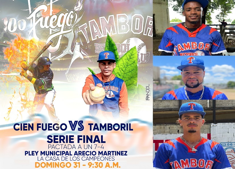 Gran final béisbol amateur de Santiago enfrenta a Tamboril y Cienfuegos