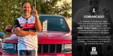 Tragedia en autódromo Las Américas! Muere piloto de carrera Héctor “El Bori” Zayas al chocar su auto con muro de contención