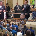 Leonel Fernández encabeza acto con cientos de empresarios en NJ