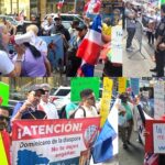 Protestantes contra política Abinader acusan consulado en NYC llamarle la Policía y amenazar con Inmigración