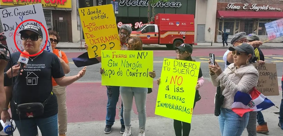 Vocera grupos populares NYC llama asistir este viernes a protesta frente consulado RD