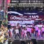 Miles de latinos, incluidos cientos de dominicanos, llenan de alegría y folklore la plaza de Times Square en NY
