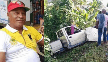 Quesero de Cabrera pierde la vida en accidente de tránsito y su mercancía robada por transeúntes en Nagua