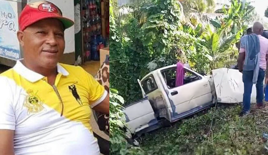 Quesero de Cabrera pierde la vida en accidente de tránsito y su mercancía robada por transeúntes en Nagua