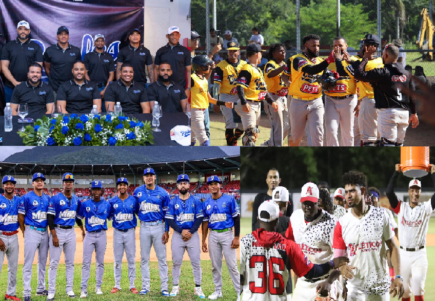 Reales de Santiago, Granjeros de Moca, Atléticos de Puerto Plata y Mineros de Bonao al round robin Liga de Verano inicia viernes 