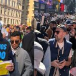 Cientos dominicanos participan multitudinaria manifestación en NY contra «No queremos Reyes»