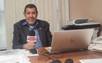 Denuncia en NY ocupación ilegal de terrenos en Herrera DN; invasores construyen edificios