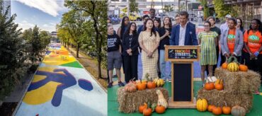 NYC DOT deja abierta celebración “Trick-or-Streets con inauguración nueva plaza en Long Island City, Queens