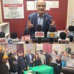 Ramfis proclama en NYC que PED representa opción de poder en 2028; juramenta nuevos miembros