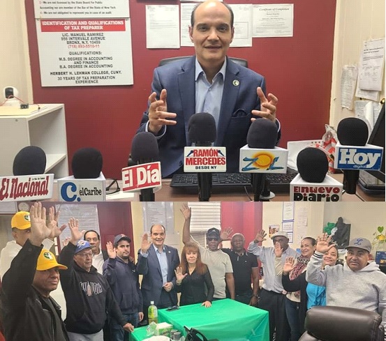 Ramfis proclama en NYC que PED representa opción de poder en 2028; juramenta nuevos miembros