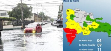 Sube número desplazados y casa inundadas por Melissa  en RD, siguen varias provincias en alerta; azote en Cuba