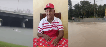 Muere hombre de 70 años intentó desahogar cañada en SDE; COE reporta unos 300 mm de agua y 26 provincias en alerta por Melissa