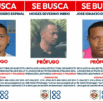 Identificados! Emiten alerta de búsqueda y captura contra 3 hombres vinculados a Operación Leopardo
