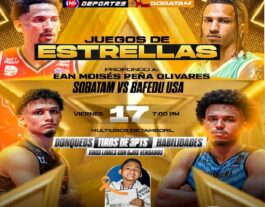 SOBATAM organiza juego de estrellas profondo Ean Moisés Peña Olivares