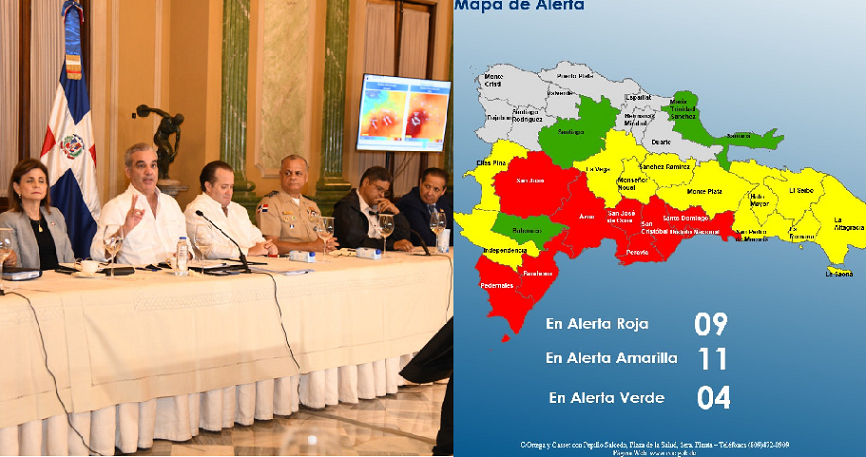 Gobierno suspende labores y docencia este miércoles y jueves; hay 9 provincias en alerta roja por Melissa