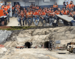Rescatan sanos y salvos 80 mineros quedaron atrapados tras derrumbe en una galería de Cormidom en Maimón