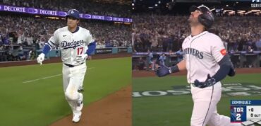 Un superbo Shohei Ohtani lleva a Los Dodgers a su segunda Serie Mundial consecutiva; Seattle pone en jaque a Toronto