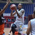 Duarte, San Martin y San Vicente lideran triple jornada dominical basket superior SFM