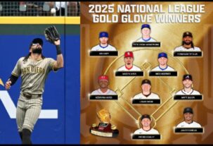 Fernando Tatis Jr gana su 2do. guante de oro como jardinero en 3 años; único dominicano esta temporada