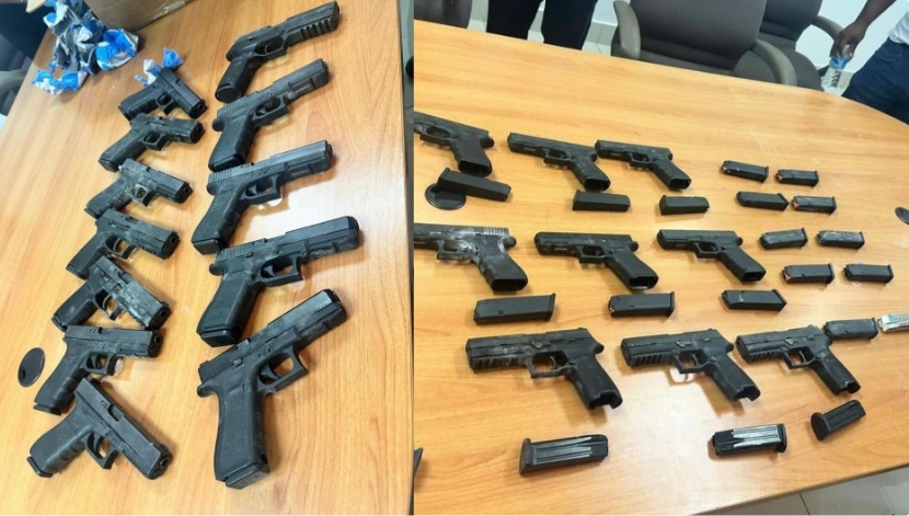 Decomisan arsenal camuflado dentro de una caja de comida en muelle comercial de Puerto Plata