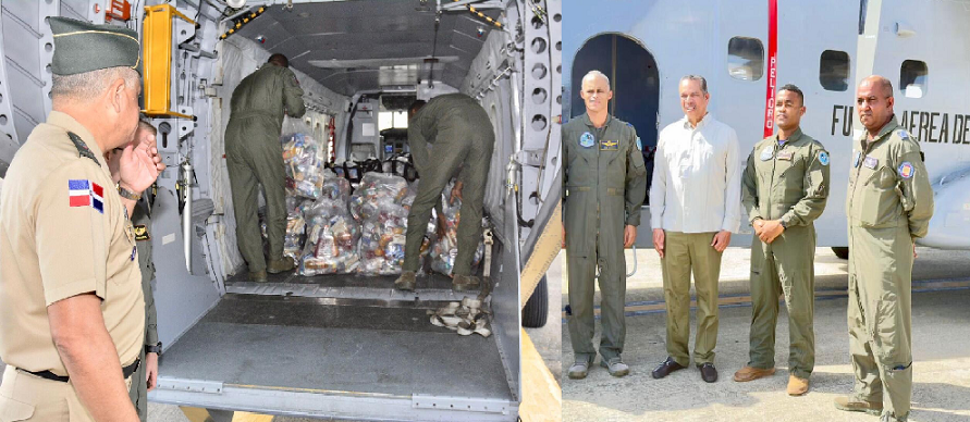RD envía a Jamaica más de millón y medio de libras en alimentos, medicamentos y otros artículos