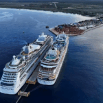 Anuncian llegada histórica de dos cruceros con 4,679 pasajeros al puerto de Cabo Rojo, en Pedernales