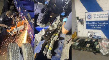 Interceptan en Puerto Rico un buque de carga prodecente de RD con 530 kilos de cocaína camuflados en un chasis