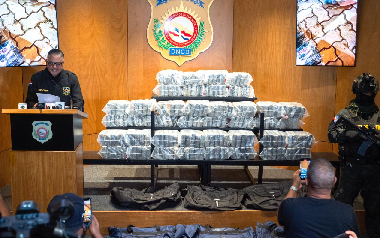 DNCD incauta 200 paquetes de cocaína en en un contenedor de retorno en el Puerto Multimodal Caucedo