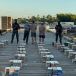 La DNCD, con el apoyo del comando Sur de EU, incautó más de 1.5 toneladas en las costas de la provincia Peravia