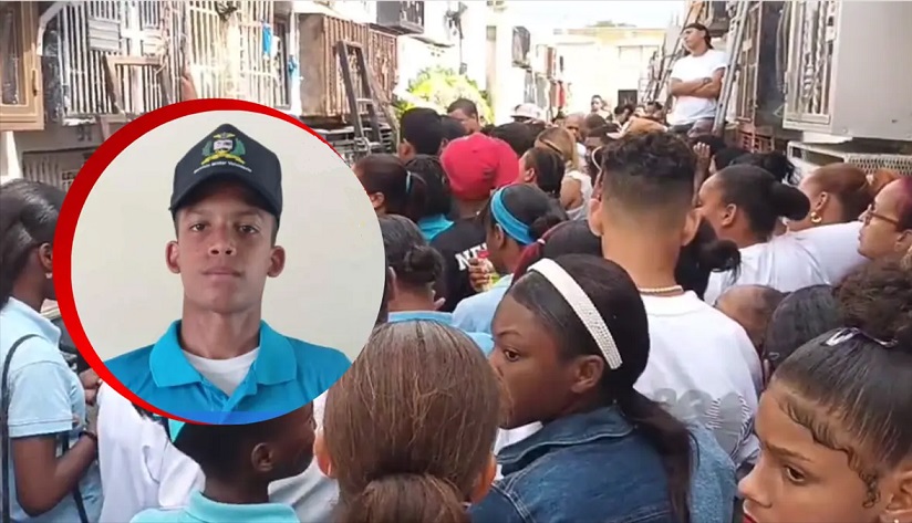 Sepultan en Santiago restos de adolescente apuñalado por compañero de la escuela a la salida del plantel