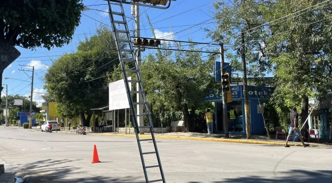 Inician plan de señalización vial e instalación de semáforos inteligentes en Río San Juan