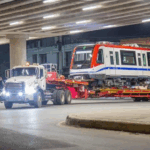 OPRET recibe dos trenes acoplables para aumentar capacidad del Metro de Santo Domingo