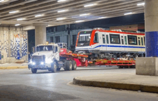 OPRET recibe dos trenes acoplables para aumentar capacidad del Metro de Santo Domingo