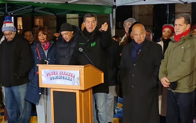 Inauguran plaza Alianza Dominicana en Alto Manhattan; destinan US$15 millones para mejoras en futuro