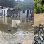Emergencia en Santiago tras la explosión de una tubería matriz en el sector La Zanja; no se reportan heridos