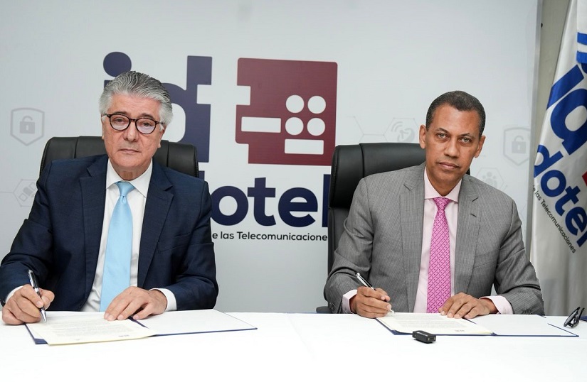 Indotel y Onaprep firman convenio de colaboración para instalar salas digitales en seis centros penitenciarios