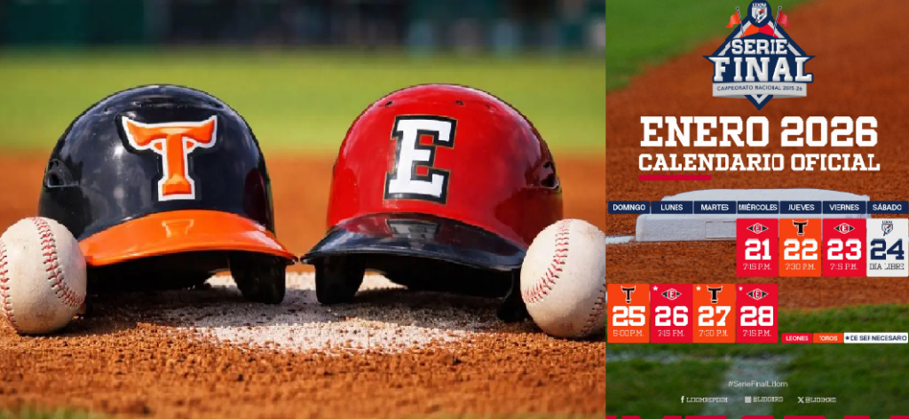 Toros y Escogido se enfrentan por primera vez en una Serie Final; partidos inician este miércoles 21 en el estado Quisqueya