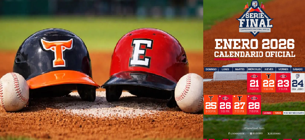 Toros y Escogido se enfrentan por primera vez en una Serie Final; partidos inician este miércoles 21 en el estado Quisqueya