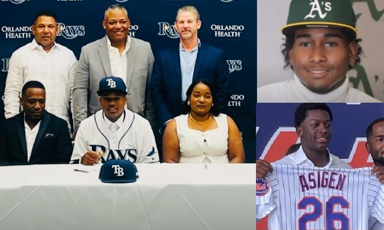 Lluvia de dólares a decenas prospectos RD en firma GL; Johenssy Colomé, $4 MM y Wandy Asigen, $3,9, los bonos más altos