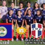 Selección de República Dominicana se enfrenta a Belice este viernes en las Eliminatorias Concacaf Femenino Sub-17