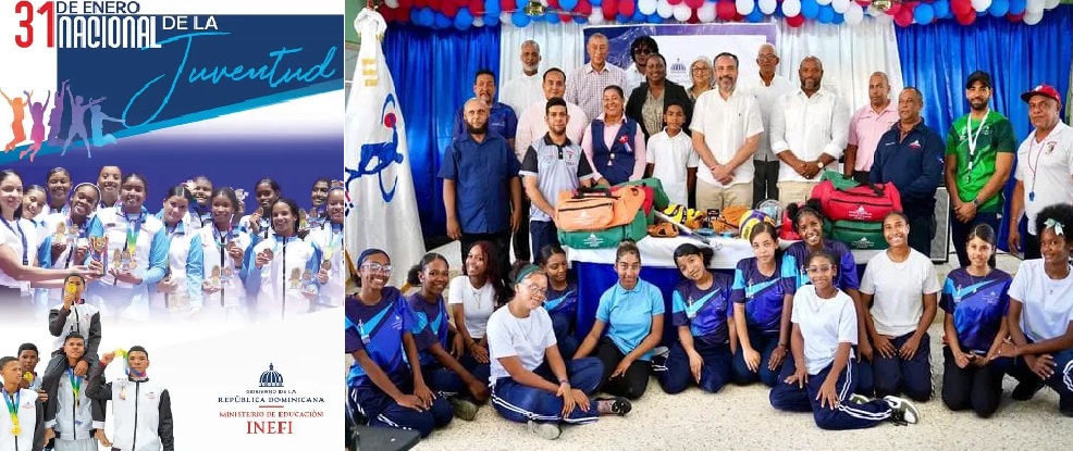 INEFI felicita juventud de RD y reafirma compromiso con su formación integral; reconocen a Rodríguez en Hato Mayor
