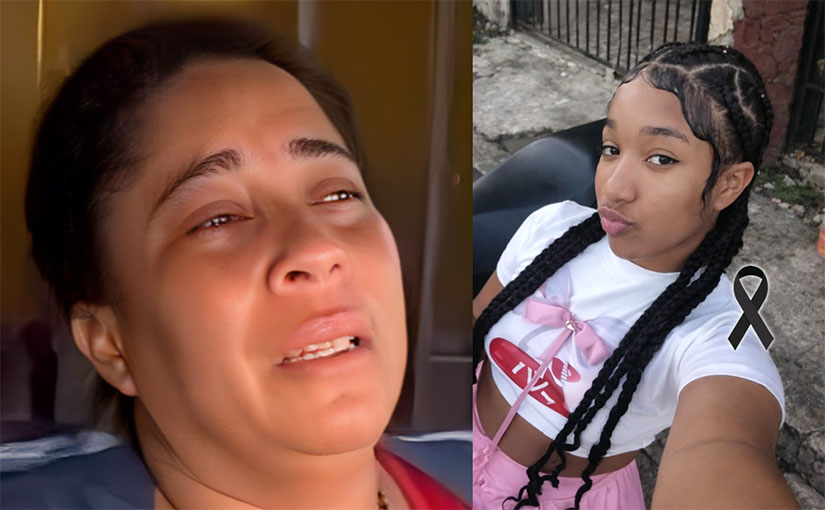 Desgarrada madre de adolescente asesinada por su hermana en SFM se queja de poca informacion y pide profuga se entregue