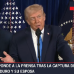 Trump anuncia Estados Unidos tomará control de Venezuela 