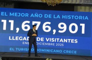 Turismo RD reporta la cifra récord de 11,676,901 visitantes en 2025