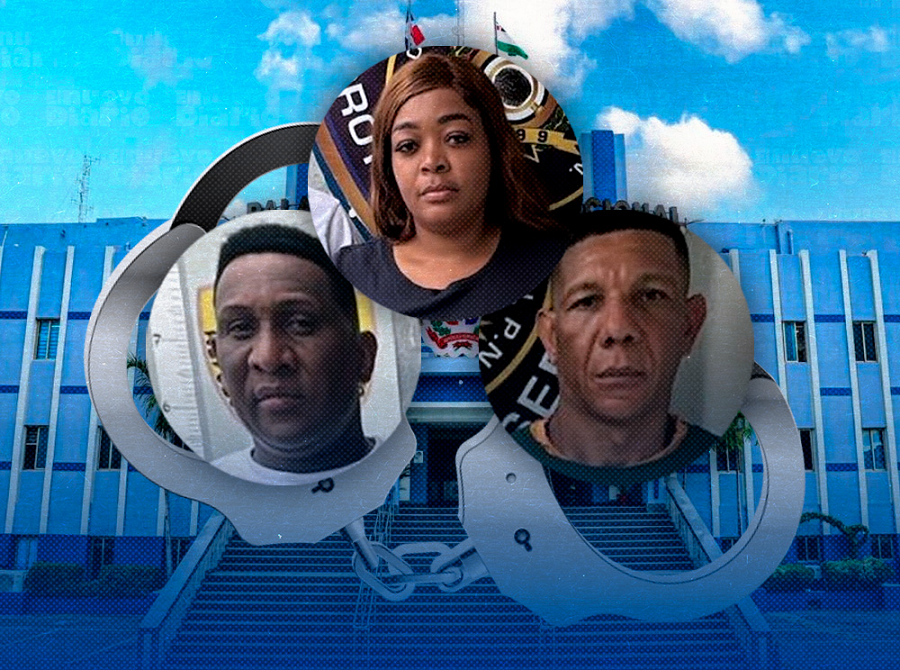 Atrapan infraganti en Nagua a dos hombres y una mujer tratando comprar con dinero falso en negocios de la zona