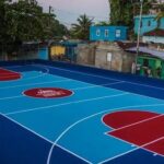 INEFI remozó la cancha de la Escuela El Túnel en Capotillo