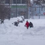 Nueva York paralizada a causa de una fuerte tormenta de nieve; acumulacion alcanza las 20 pulgadas