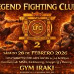 Anuncian segunda edición de la espectacular promotora Legend Fighting Club
