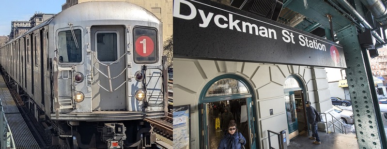 Empujan hombre sobre las vías del tren 1 en el Alto Manhattan; presuntamente es dominicano
