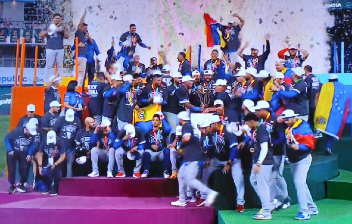 Venezuela vence 3-2 a EE.UU. y hace historia al proclamarse campeón del Clásico Mundial de Béisbol 2026
